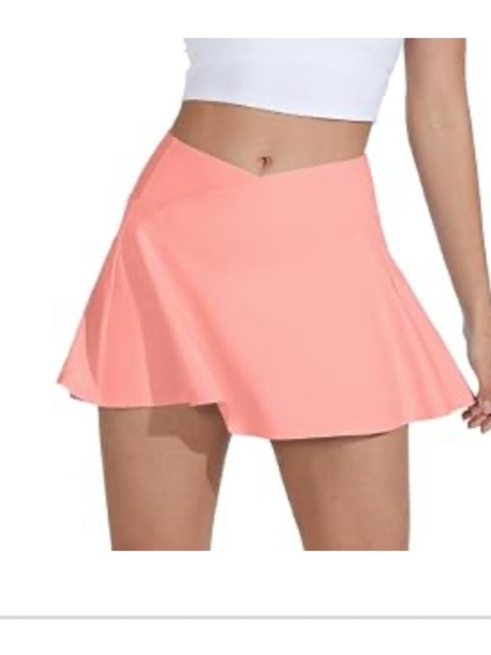 Light Coral Swim Skirt - Women's Swim or Active Wear 🆕